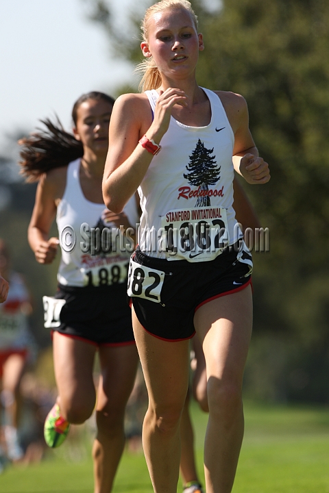 12SIHSD3-313.JPG - 2012 Stanford Cross Country Invitational, September 24, Stanford Golf Course, Stanford, California.